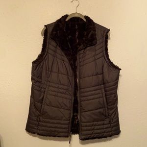 North Face Women’s Reversible Vest, sz XL